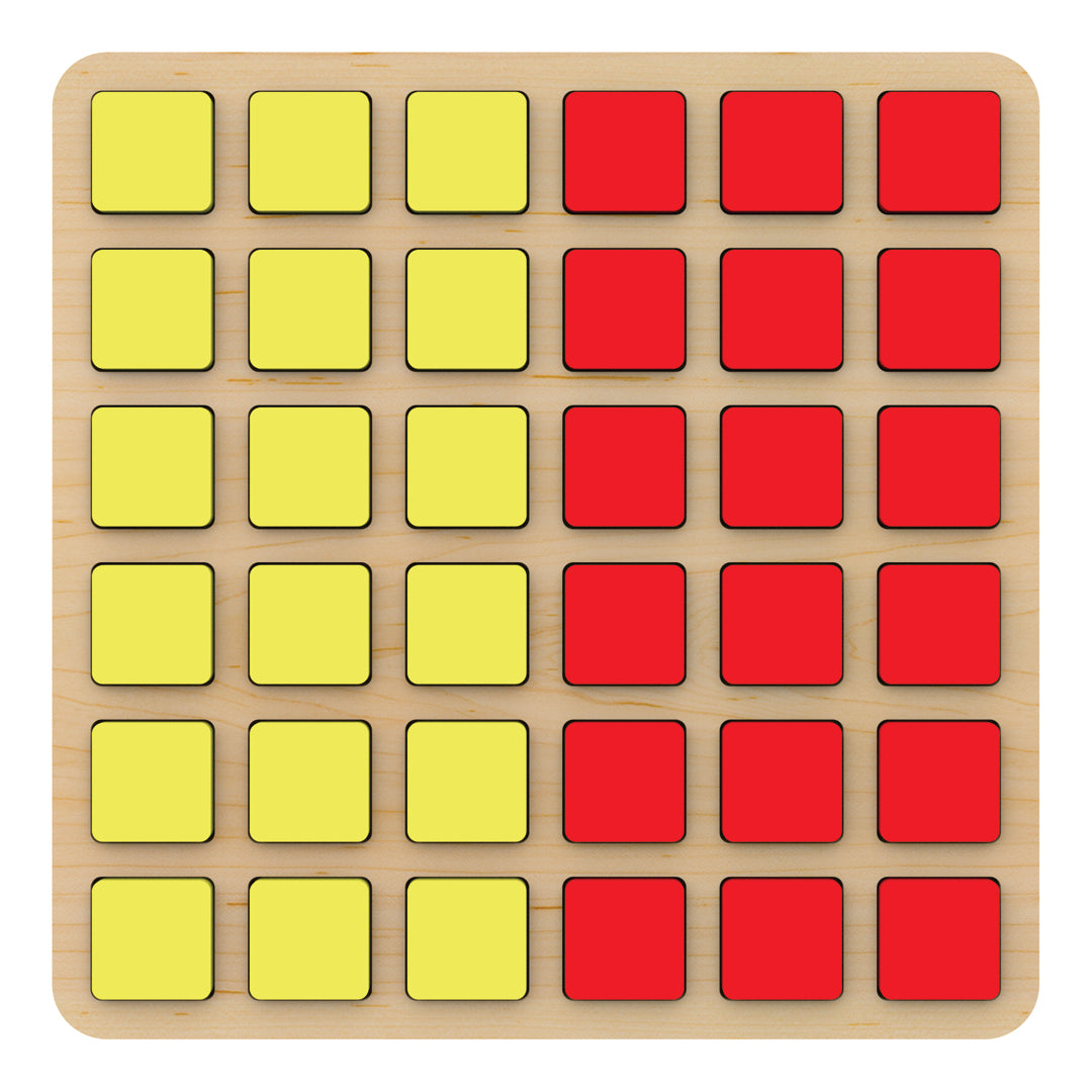 Wudly Wooden FunGrid 36
