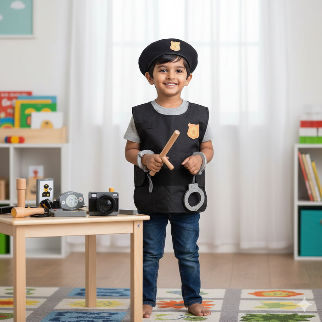 Wudly Police Play Set