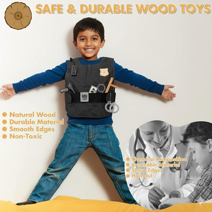 Wudly Police Play Set