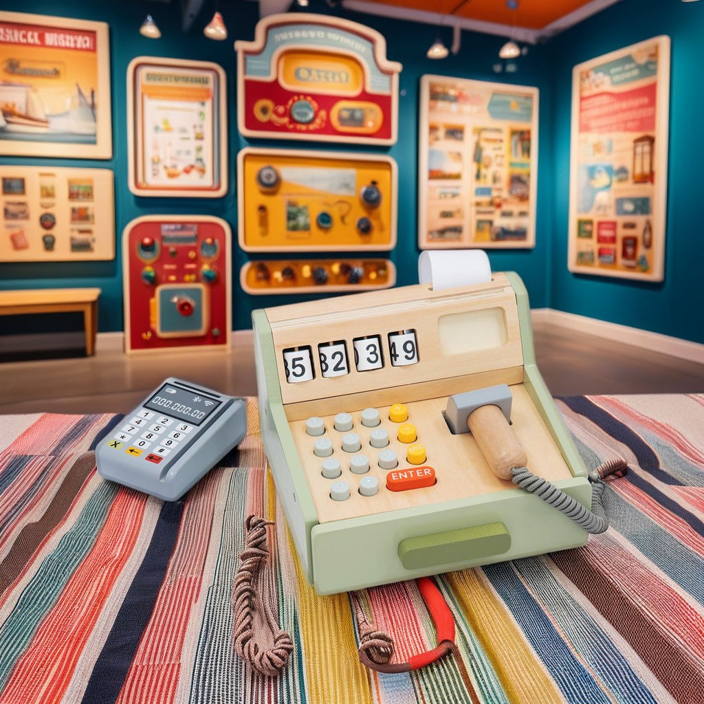 Wudly Cash Register Set