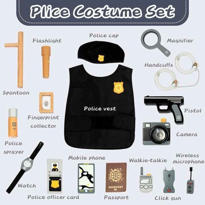 Wudly Police Play Set