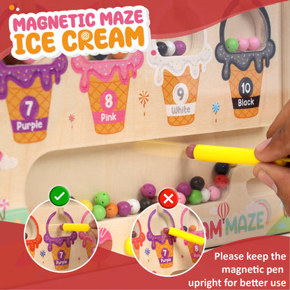 Wudly Ice Cream Maze