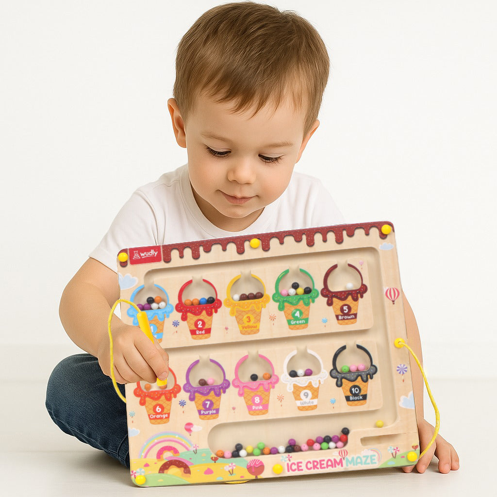 Wudly Ice Cream Maze