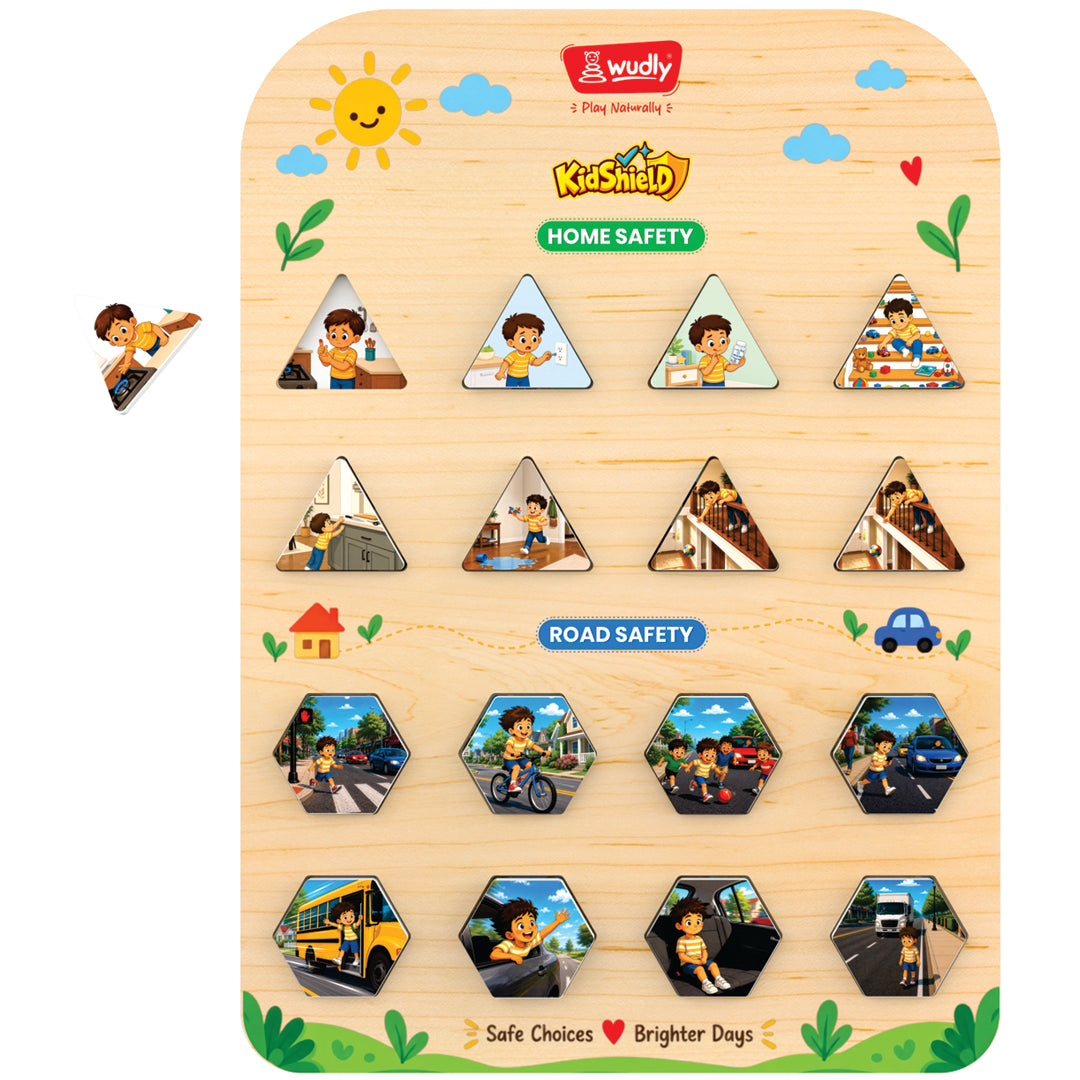 Wudly Wooden Kid Shield