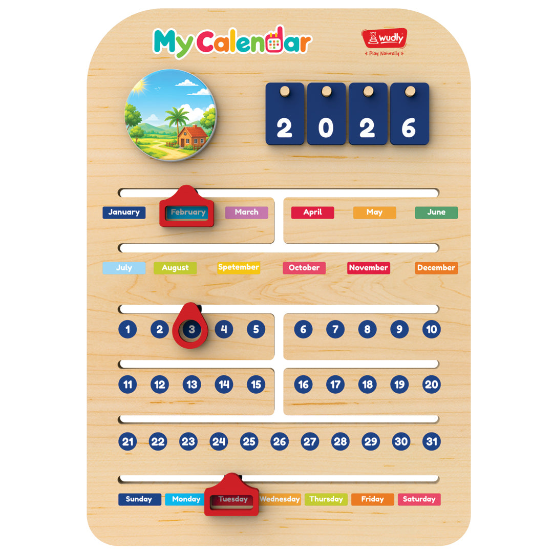 Wudly Wooden MyCalender