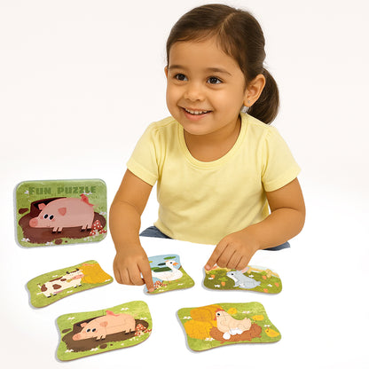 Wudly Progressive Puzzle Metal Box