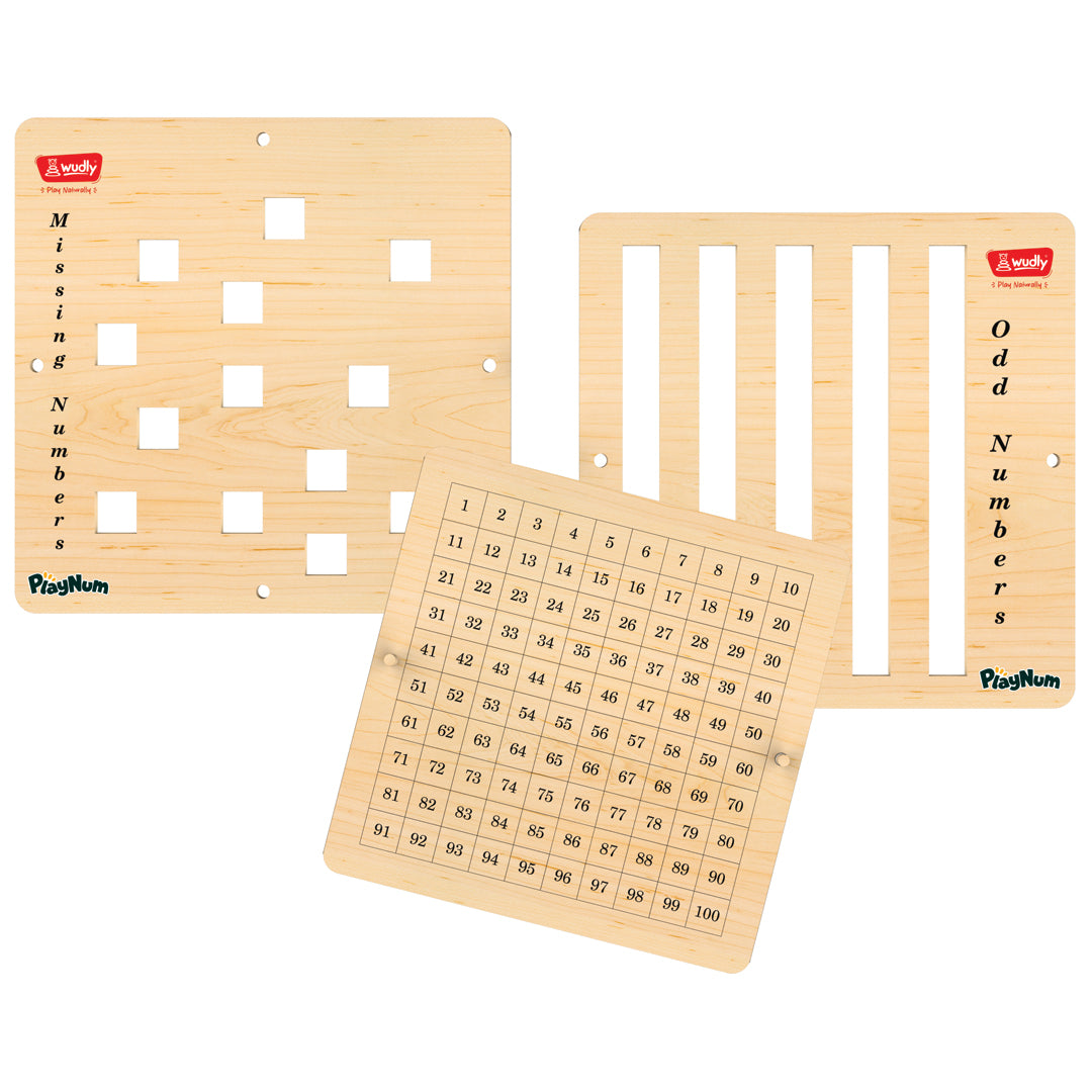 Wudly Wooden PlayNum