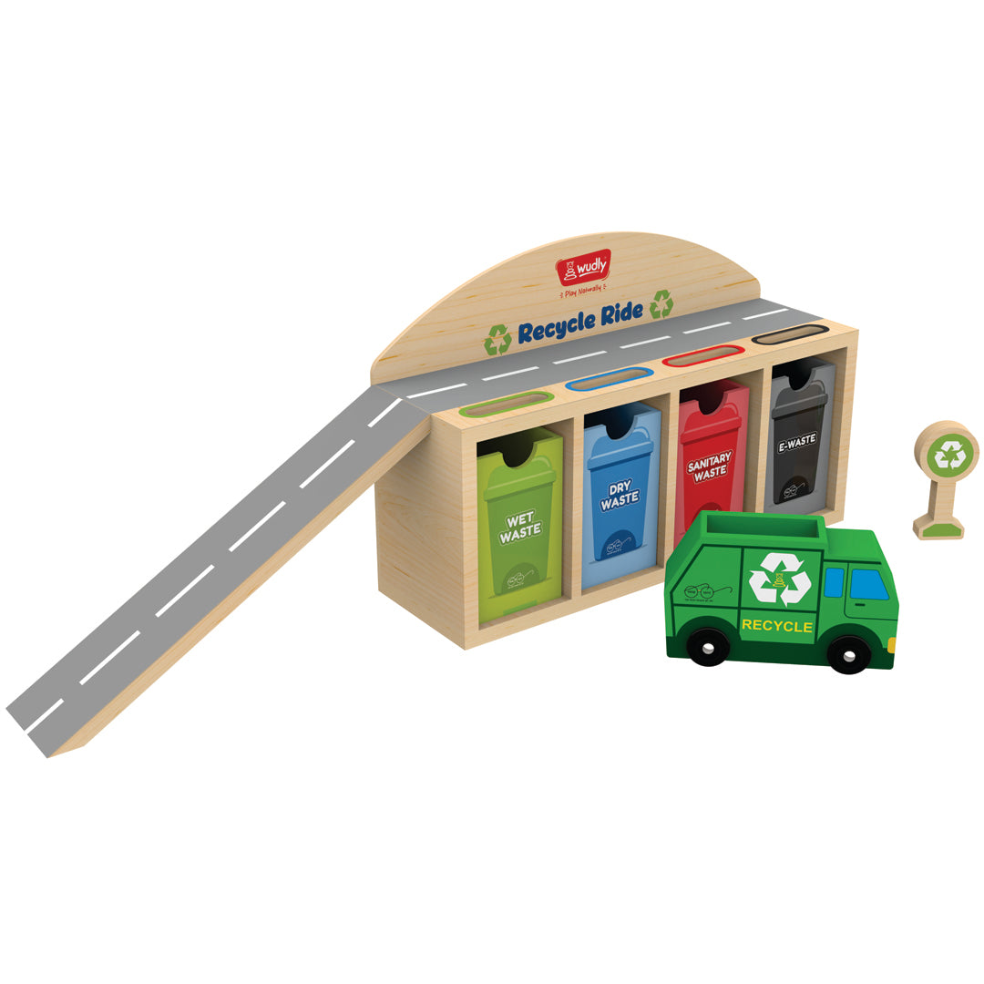 Wudly Wooden Recycle ride