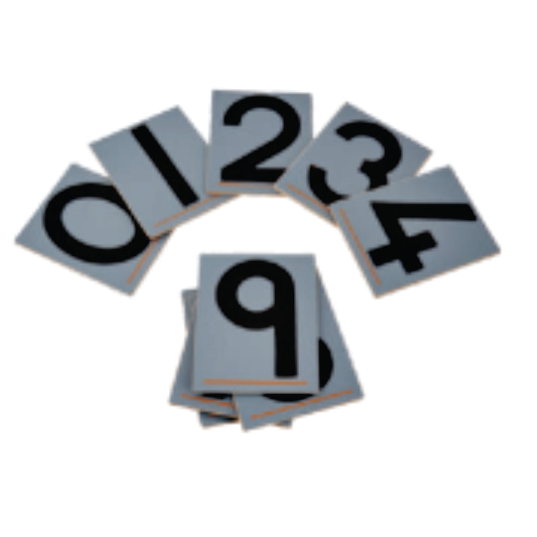 Wudly Wooden Sandpaper Number