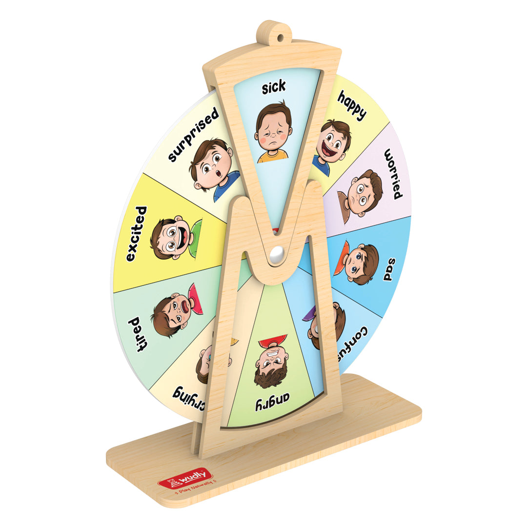 Wudly Wooden Spinomoji