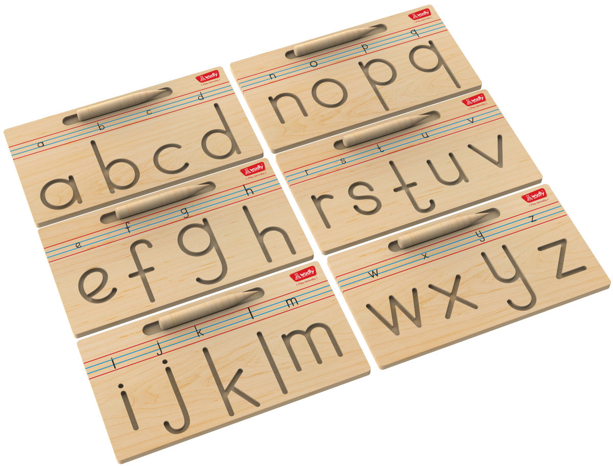 Wudly Wooden Tracing Small Letters