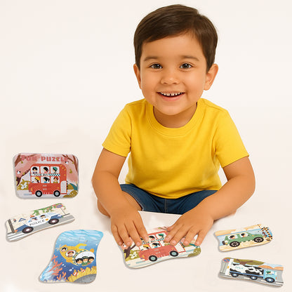 Wudly Progressive Puzzle Metal Box