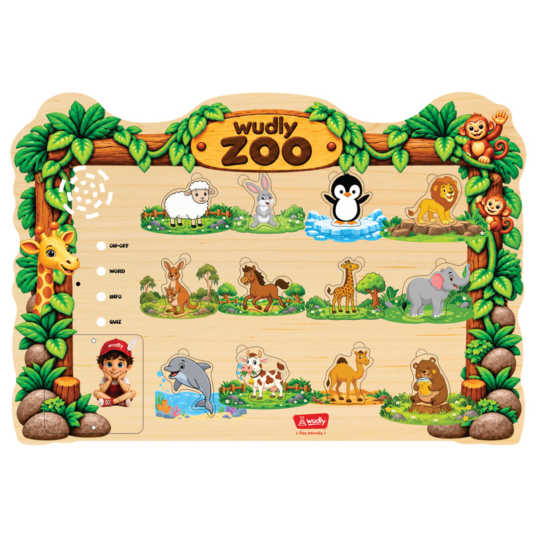 Wudly Wooden Zoo