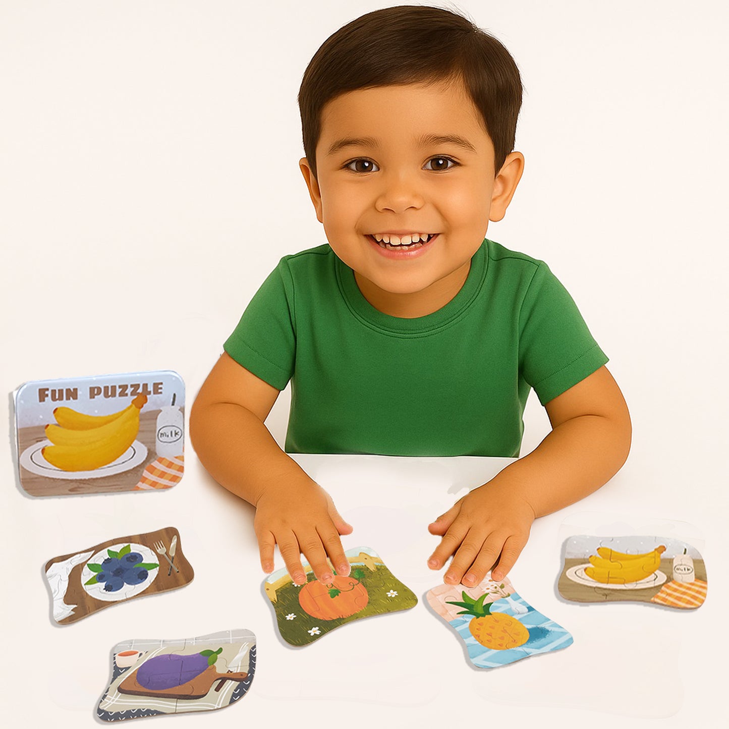 Wudly Progressive Puzzle Metal Box