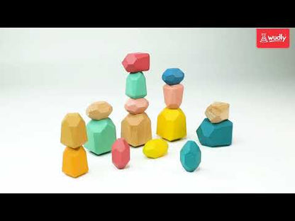 Wudly Wooden Balancing Stone