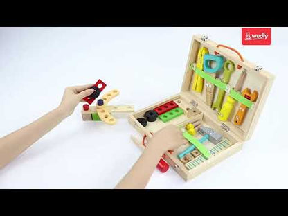 Wudly Wooden Tool Box