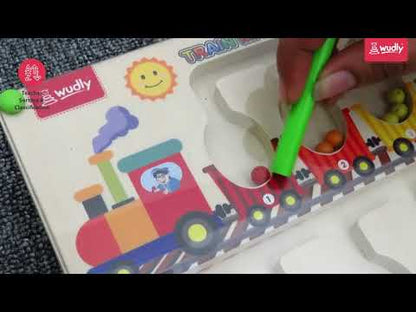 Wudly Magnetic Train Maze